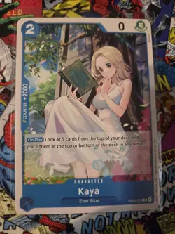 Kaya EB01-023 2000 Power 2 Cost Character Card East Blue One Piece CCG - Image 1