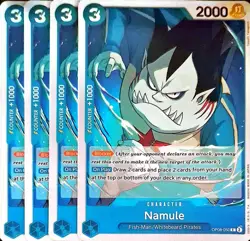 One Piece TCG - 4er Playset - OP08-050 Namule C/EN/NM - Image 1