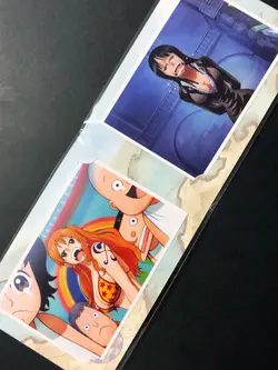 Z135 Nami & Nico Robin Japanese One Piece x Kura Sushi Postcards Sealed 6" - Image 2