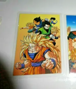 DRAGON BALL Z DBZ LAMINATE CARDDASS RAMI CARD CARTE Part 95 0795G-B AMADA ** #2 - Image 1