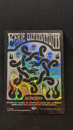 Eerie Ultimatum (Halo Foil) Secret Lair Countdown Kit - Near Mint Halo +BONUS! - Image 1