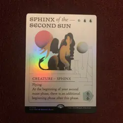 Sphinx of the Second Sun (Rainbow Foil) Secret Lair Drop Foil - Image 1