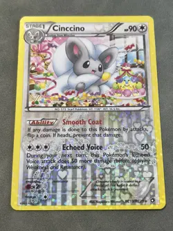 Pokemon TCG Cinccino Legendary Treasures RC19/RC25 Uncommon LP/MP - Image 1
