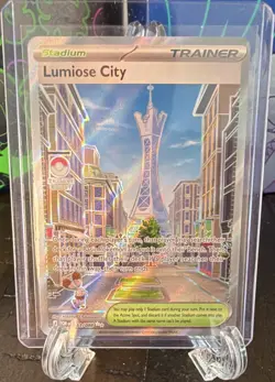 🏙 Pokemon TCG Lumiose City Trainer Stadium BREAKthrough 112/162 IR Pack Fresh - Image 1