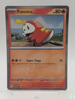 Fuecoco 002 Holo Promo Scarlet & Violet Promo Pokemon NM - Image 1