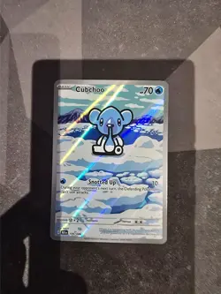 Pokemon TCG Cubchoo Illustration Rare Card 109/086 English Black Bolt - Image 1
