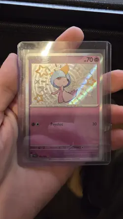 Ralts 153/091 Scarlet&Violet Paldean Fates Rare Shiny Holo Pokemon TCG - Image 1