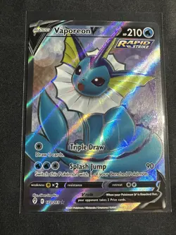 Vaporeon V 172/203 Pokemon Evolving Skies Ultra Rare Near Mint (NM) 2021 - Image 1