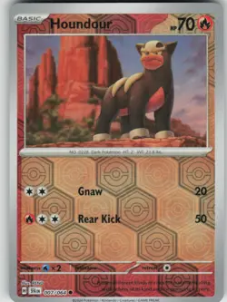 Pokemon Houndour Common SV: Shrouded Fable 007/064 NM - Image 1