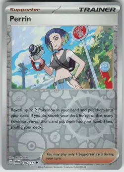 Pokemon Perrin - Uncommon SV06: Twilight Masquerade 160/167 NM - Image 1