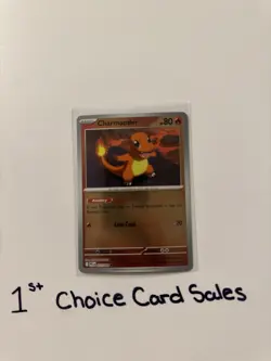 Charmander 011/094 Reverse Holo ME02: Phantasmal Flames NM Pokemon TCG - Image 1