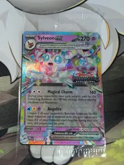 Pokemon Sylveon ex 041/131 Prismatic Evolutions EX Promo Holo English SEALED - Image 1
