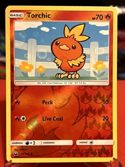 Torchic 26/168 Common Celestial Storm Pokemon Reverse Holo Near Mint - Image 1