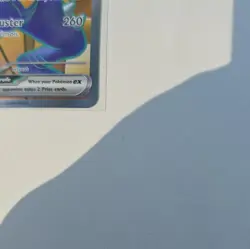 Pokemon TCG Cynthia's Garchomp ex SVP 204 Full Art Holo Promo 330 HP EN - Image 4