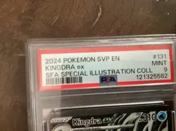 2024 POKEMON SVP PROMO SPECIAL ILLUSTRATION COLLECTION #131 KINGDRA EX PSA 9 - Image 5