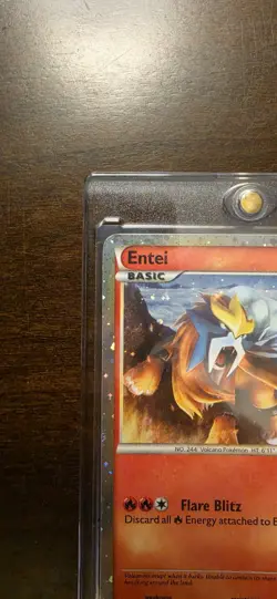 Pokemon Co. Entei HGSS20 HeartGold SoulSilver Holo Promo EN HP80 - Image 2
