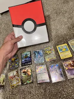 Pokemon Binder Collection, Multiple Releases Of Cards, Selling All Together - Image 1