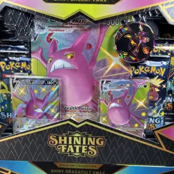 Pokemon TCG: Shining Fates Premium Collection Set - Shiny Crobat/Dragapult VMAX - Image 4