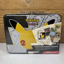 Pokemon Celebrations 25th Anniversary Collector Chest Lunchbox Tin Sealed - MINT 820650809415 - Image 1
