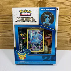 Manaphy Mythical Collection Box 20th Anniversary Generations Sealed NEW Pokemon 820650800900 - Image 1