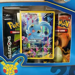 Manaphy Mythical Collection Box 20th Anniversary Generations Sealed NEW Pokemon 820650800900 - Image 2