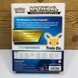 Manaphy Mythical Collection Box 20th Anniversary Generations Sealed NEW Pokemon 820650800900 - Image 3