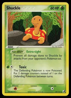 Shuckle 47/115 Uncommon Unseen Forces Pokemon Near Mint - Image 1