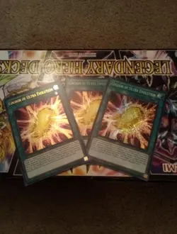 Cocoon of Ultra Evolution 2x secret Rare LDS1-EN073 1 X Ultra Rare LED2-EN009 - Image 1