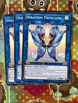 Yugioh Seraphim Papillion CHIM-EN050 Playset - Image 1