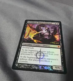 Magic The Gathering Sheoldred, Whispering One ( 2011 Prerelease Card) FOIL LP - Image 4