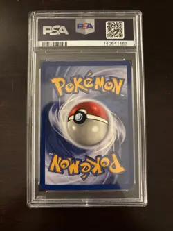 1999 Pokemon Dragonite Fossil Holo Rare Card 4/62 PSA 7 - Image 2