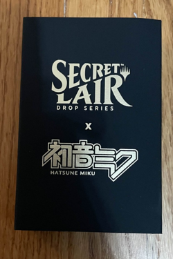 Secret Lair x Hatsune Miku Sakura Superstar Foil JP SEALED CARDS Opened Box - Image 1