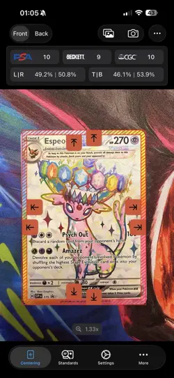 Espeon ex SVP175 Sv: Scarlet & Violet Promo Cards Holo (POTENTIAL PSA 10) - Image 3