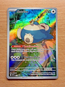 Snorlax 051 Sv: Scarlet & Violet Promo Cards Holo Unsealed - Image 1
