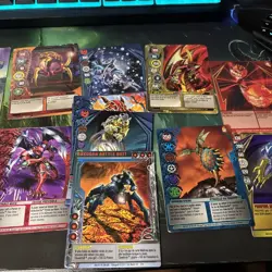 Vintage Bakugan Battle Brawlers Card Lot 2009 2011 x15 Cards - Image 2