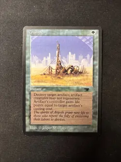 Crumble Antiquities Mtg LP1 - Image 1