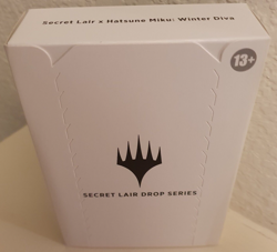 MTG Secret Lair x Hatsune Miku: Winter Diva JAPANESE Edition ~ Sealed in Hand! - Image 1