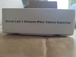 MTG New: Secret Lair x Hatsune Miku: Sakura Superstar - Non-Foil - Japanese - Image 1