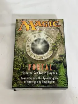 1997 Magic the Gathering Portal Starter Set Broken Factory Seal, Mint! - Image 1