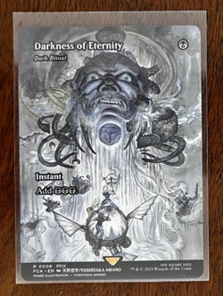 MTG – Final Fantasy – Darkness of Eternity – Rare 0008 (Dark Ritual) - Image 1