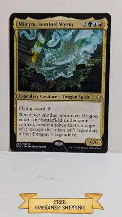 Miirym, Sentinel Wyrm Commander Legends: Battle for Baldur's Gate ...sku: CC129 - Image 1