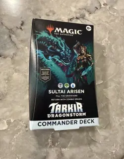 MTG Sultai Arisen Tarkir Dragonstorm New Sealed English Magic Commander Deck - Image 1