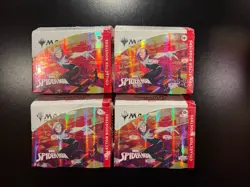 Magic the Gathering MTG Marvel Spider-Man Collector Booster Box New Lot Of 4 - Image 1