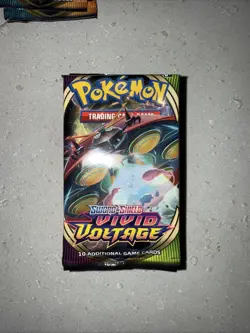 Pokemon TCG Sword Shield Vivid Voltage Booster Pack - Image 1