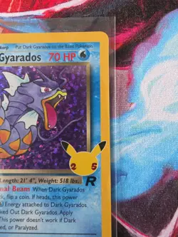 Pokemon Celebrations Dark Gyrados 8/82 25th Anniversary Holo - Image 3