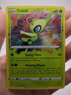Celebi Amazing Rare 009/185 Pokemon Vivid Voltage NM - Image 1