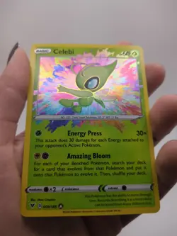Celebi Amazing Rare 009/185 Pokemon Vivid Voltage NM - Image 2