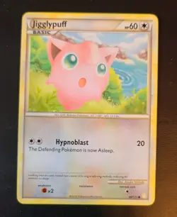 Pokemon TCG Heartgold And Soulsilver Jigglypuff 68/123 - Image 1