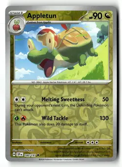 Appletun 140/191 Uncommon Surging Sparks Pokemon Reverse Holo Near Mint - Image 1