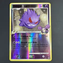 Pokemon TCG - REVERSE HOLO - Gengar GL 40/111 Rising Rivals - Image 1